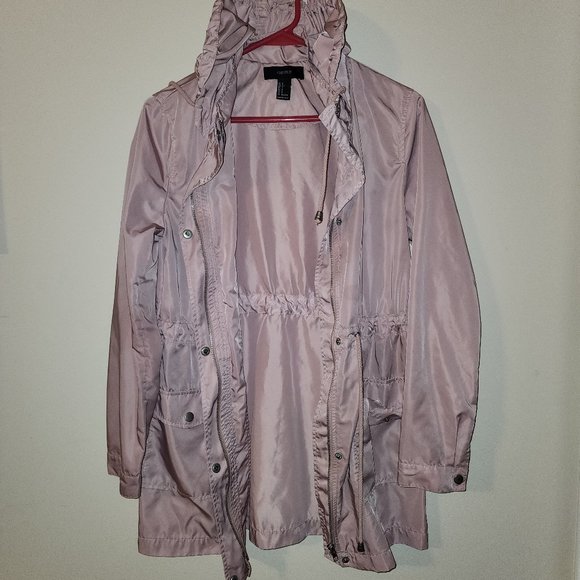 Forever 21 Jackets & Blazers - Women's Forever 21 Pink Drawstring Utility Jacket S